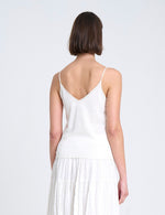 Load image into Gallery viewer, Sita Murt - Knit Strap Top - Ecru 164204-1003
