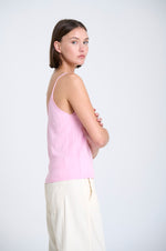 Load image into Gallery viewer, Sita Murt - Knit Strap Top - Pink Prett 164204-1141
