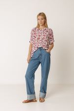 Load image into Gallery viewer, Indi And Cold - Camisa Top - Frambuesa 116
