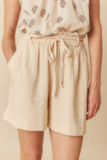 Load image into Gallery viewer, Indi And Cold - Panama Cotton Shorts - Crude
