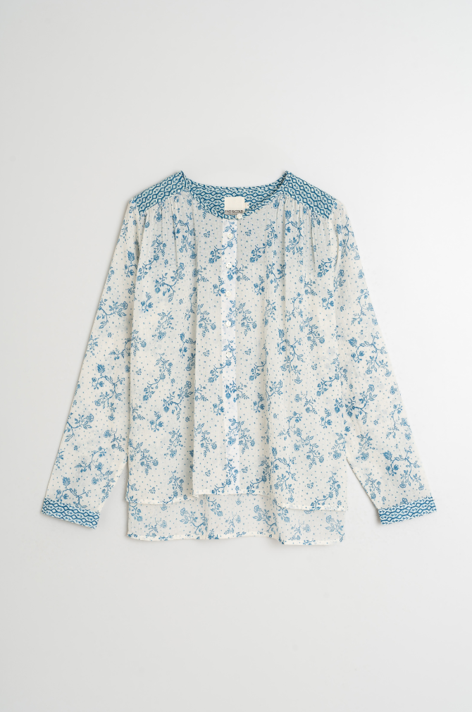 Indi And Cold - Vera Patch Shirt - Crudo 170