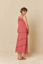 Load image into Gallery viewer, Indi And Cold -  Double Gauze Skirt - Sandia 208
