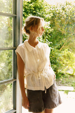 Load image into Gallery viewer, Indi And Cold - Cotton Embroidered Shirt - Crudo 225
