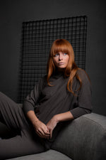 Load image into Gallery viewer, Bridge And Lord - Dolman 3/4 Sleeve Pullover - Mocha
