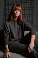 Load image into Gallery viewer, Bridge And Lord - Dolman 3/4 Sleeve Pullover - Mocha
