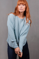 Load image into Gallery viewer, Bridge And Lord - Dolman Rib Pullover  - Cayenne
