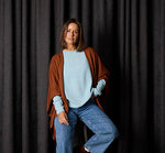 Load image into Gallery viewer, Bridge And Lord - Dolman Rib Pullover - Aquamarine
