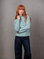 Load image into Gallery viewer, Bridge And Lord - Links Pullover - Aquamarine
