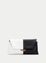 Load image into Gallery viewer, Hispanitas - Two-tone Shoulder Bag - White/Black
