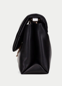 Hispanitas - Two-tone Shoulder Bag - White/Black