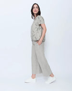 Load image into Gallery viewer, Blueberry - Linen Pant Palazzo - Beige
