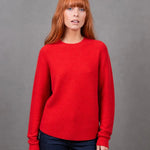 Load image into Gallery viewer, Bridge And Lord - Dolman Rib Pullover - Cayenne
