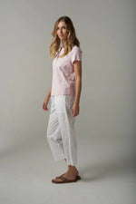 Load image into Gallery viewer, Cloth Paper Scissors - Henley Tee - Pink Touch
