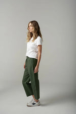 Load image into Gallery viewer, Cloth Paper Scissors - Henley Tee - White
