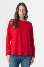 Load image into Gallery viewer, Cloth Paper Scissors - Raglan Tee On Repeat - Salsa
