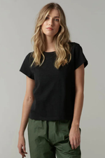 Load image into Gallery viewer, Cloth Paper Scissors - Basic Tee - Black
