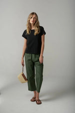 Load image into Gallery viewer, Cloth Paper Scissors - Basic Tee - Black
