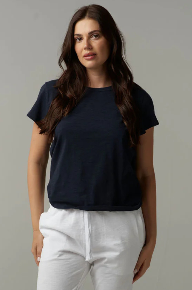 Cloth Paper Scissors - Basic Tee - Parisian Navy