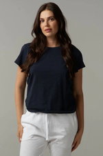Load image into Gallery viewer, Cloth Paper Scissors - Basic Tee - Parisian Navy
