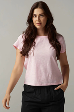 Load image into Gallery viewer, Cloth Paper Scissors - Basic Tee - Pink Touch
