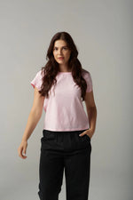 Load image into Gallery viewer, Cloth Paper Scissors - Basic Tee - Pink Touch
