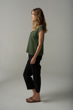 Load image into Gallery viewer, Cloth Paper Scissors - Muscle Tee - Fairway Green
