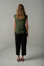 Load image into Gallery viewer, Cloth Paper Scissors - Muscle Tee - Fairway Green

