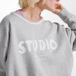 Load image into Gallery viewer, Deha - Crewneck Sweatshirt - Grey Melange
