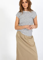 Load image into Gallery viewer, Coster Copenhagen - Heart 1180 Ellen Stripe Short Sleeve Tee - Black Stripe
