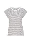 Load image into Gallery viewer, Coster Copenhagen - Heart 1180 Ellen Stripe Short Sleeve Tee - Black Stripe

