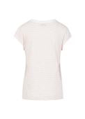 Load image into Gallery viewer, Coster Copenhagen - Heart 1180 Ellen Stripe Short Sleeved Tee - Rose Stripe
