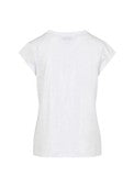 Load image into Gallery viewer, Coster Copenhagen - Heart Metallic Tee - White/Silver
