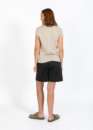 Coster Copenhagen - Heart Cap Sleeve Shell Tee - Light Khaki