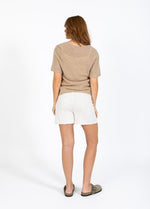 Load image into Gallery viewer, Coster Copenhagen - Heart Roselynn V Neck Cardigan - Sand
