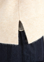 Load image into Gallery viewer, Coster Copenhagen - CC Heart Emerie Knit Polo Top - Off White Melange
