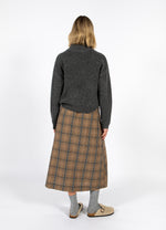 Load image into Gallery viewer, Coster Copenhagen - CC Heart Emma Turtleneck Knit - Dark Grey Melange
