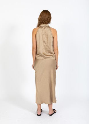 Coster Copenhagen - Heart Styler Mid Length Skirt - Sand