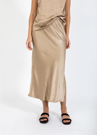 Coster Copenhagen - Heart Styler Mid Length Skirt - Sand