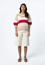 Load image into Gallery viewer, Coster Copenhagen - Colourblock Pointelle Knit - Mix
