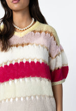 Load image into Gallery viewer, Coster Copenhagen - Colourblock Pointelle Knit - Mix

