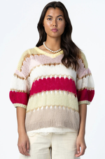 Load image into Gallery viewer, Coster Copenhagen - Colourblock Pointelle Knit - Mix

