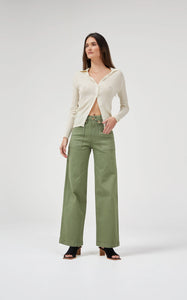 Dricoper - Carrie Oil Green Jeans