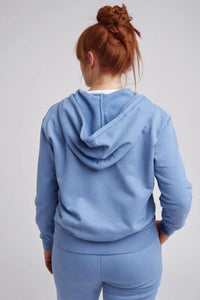 Cloth Paper Scissors - Fleece Full Zip Jacket - Denim Blue