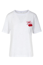 Load image into Gallery viewer, Coster Copenhagen - Mini Cherry T-Shirt - White
