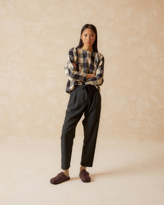 Indi And Cold - Anate Tailored Baggy Pant - Marengo