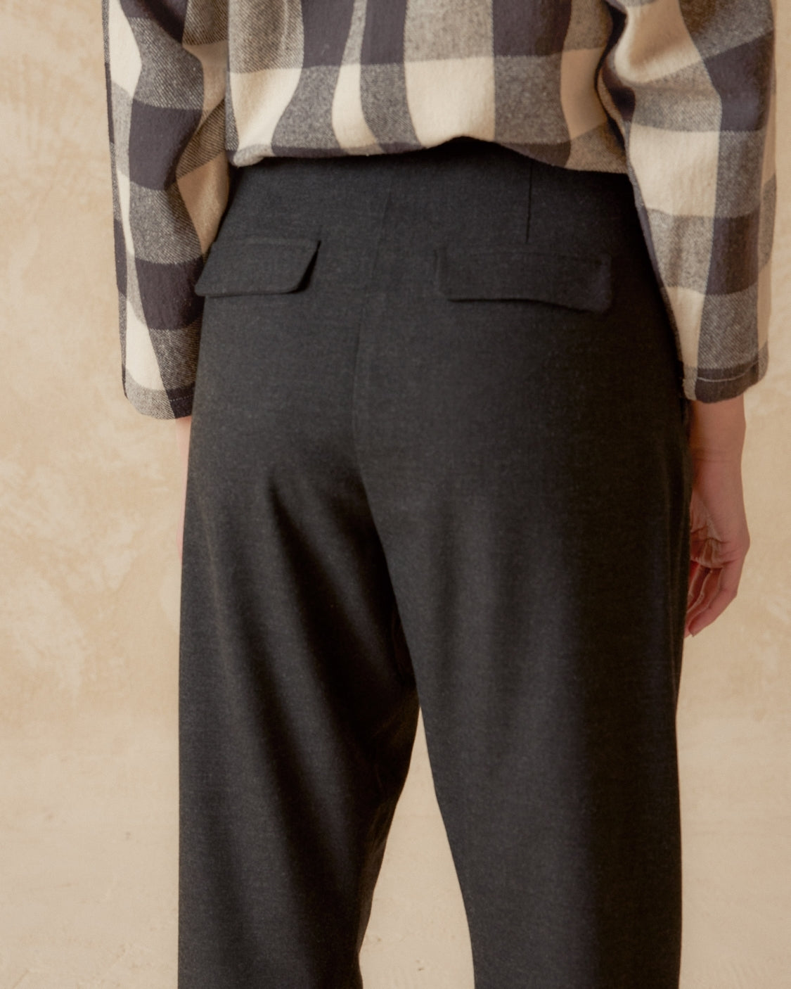 Indi And Cold - Anate Tailored Baggy Pant - Marengo