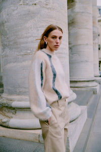 Second Female | Marbel O-Neck Knit | Trench Coat