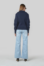 Load image into Gallery viewer, Dricoper - Clara Knit Jumper - Navy
