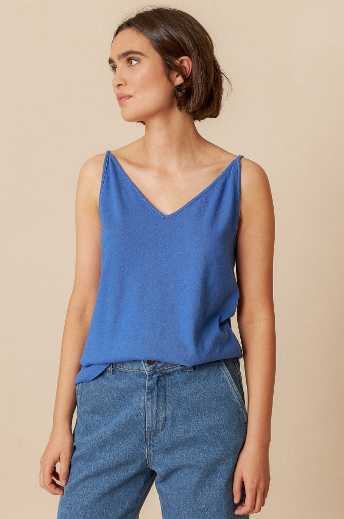 Indi And Cold - June Tank Top - Azul Klein 366