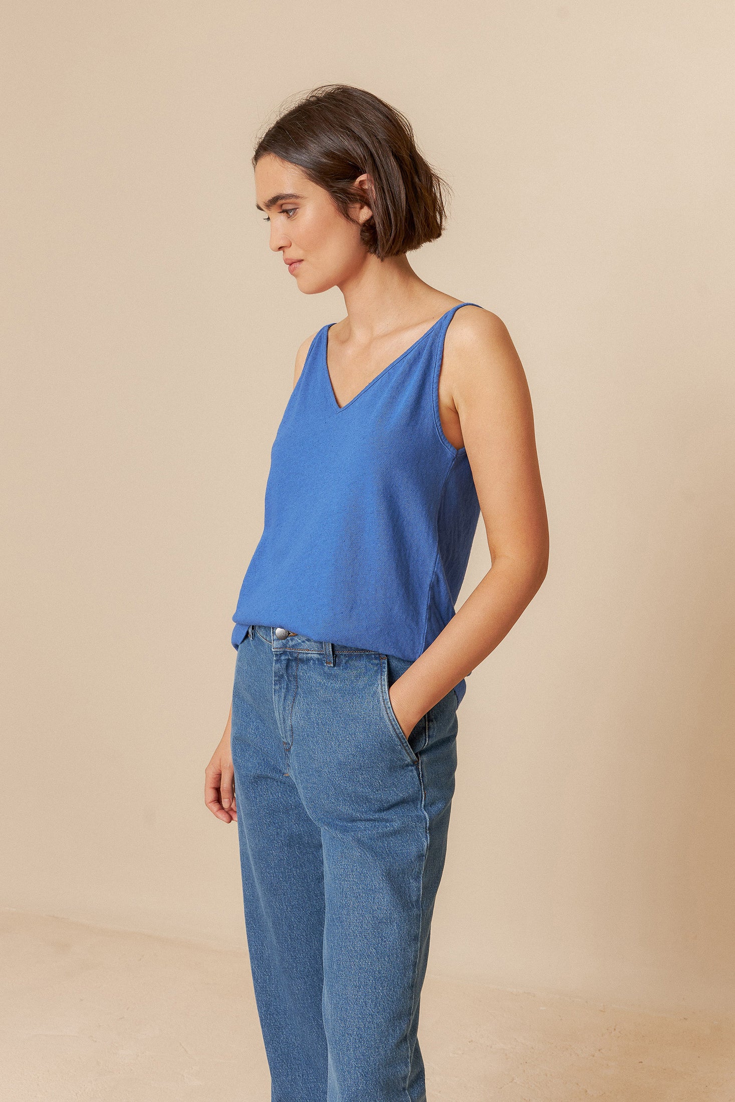 Indi And Cold - June Tank Top - Azul Klein 366